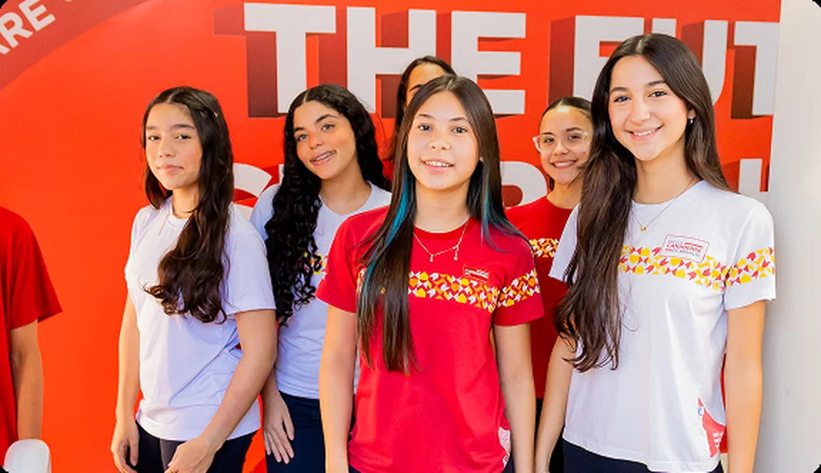 Alunos da Canadian Global School